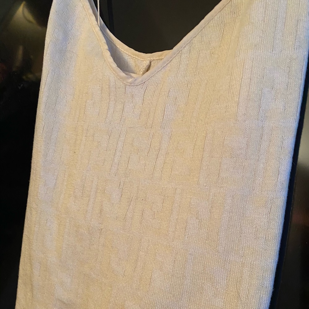 Authentic Monogram Fendi Flowy Crop Top